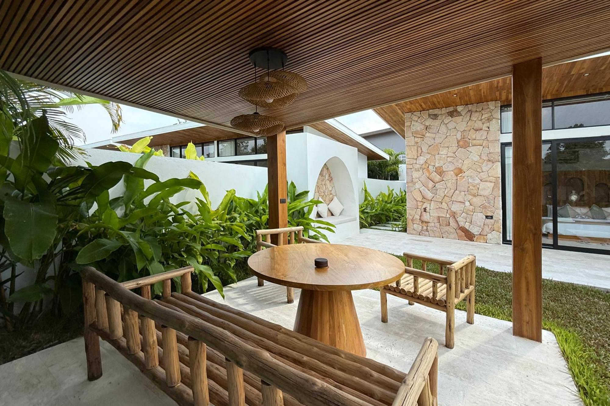 Golden Palm Pool Villa Near Fishermans Village Bophut Exterior photo